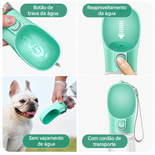 Bebedouro portátil para pets - água fresca em qualquer lugar Apê Pet - foto 2