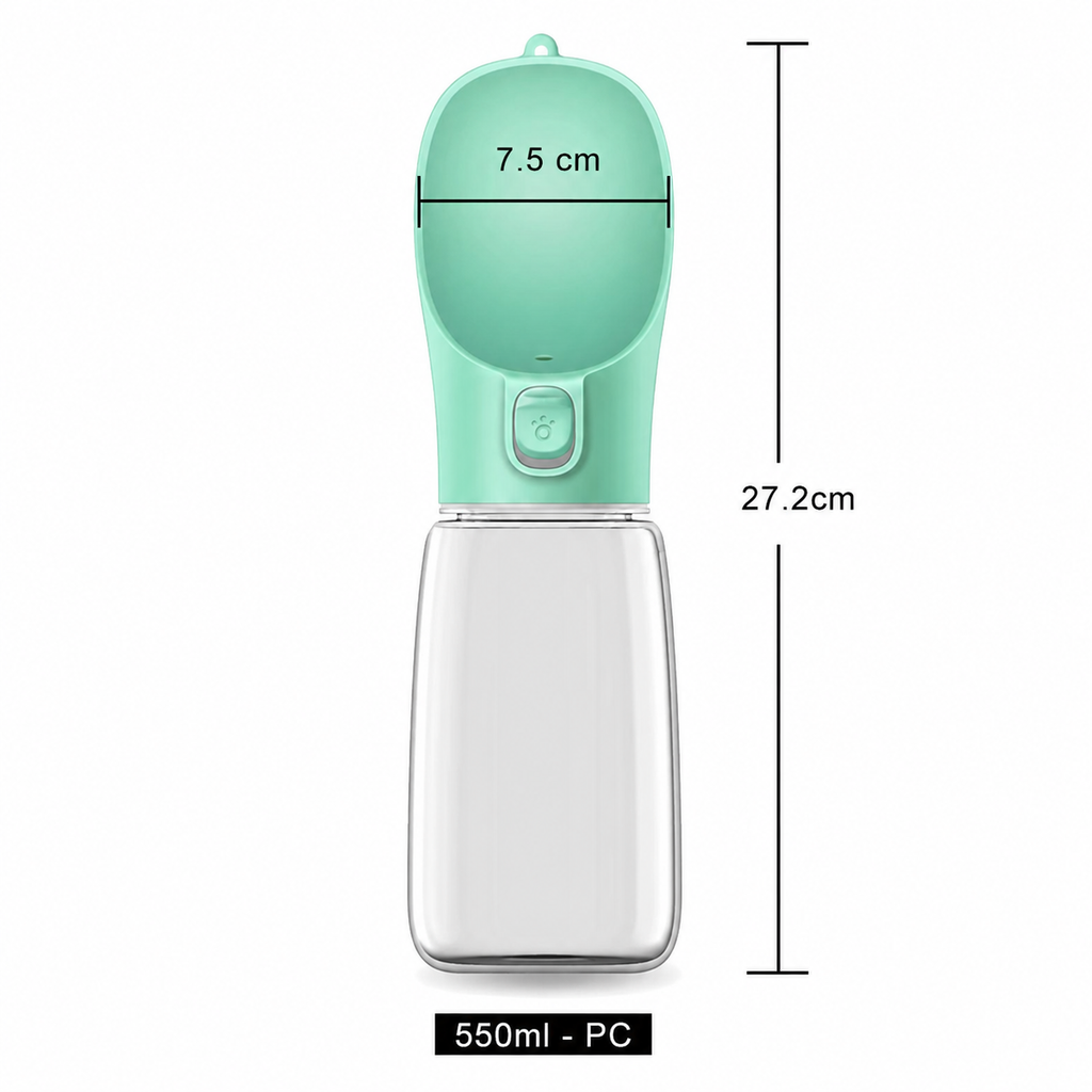 Bebedouro portátil para pets - água fresca em qualquer lugar Apê Pet - foto 5